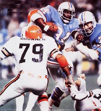 EARL CAMPBELL HOUSTON OILERS 1978 - 1983 